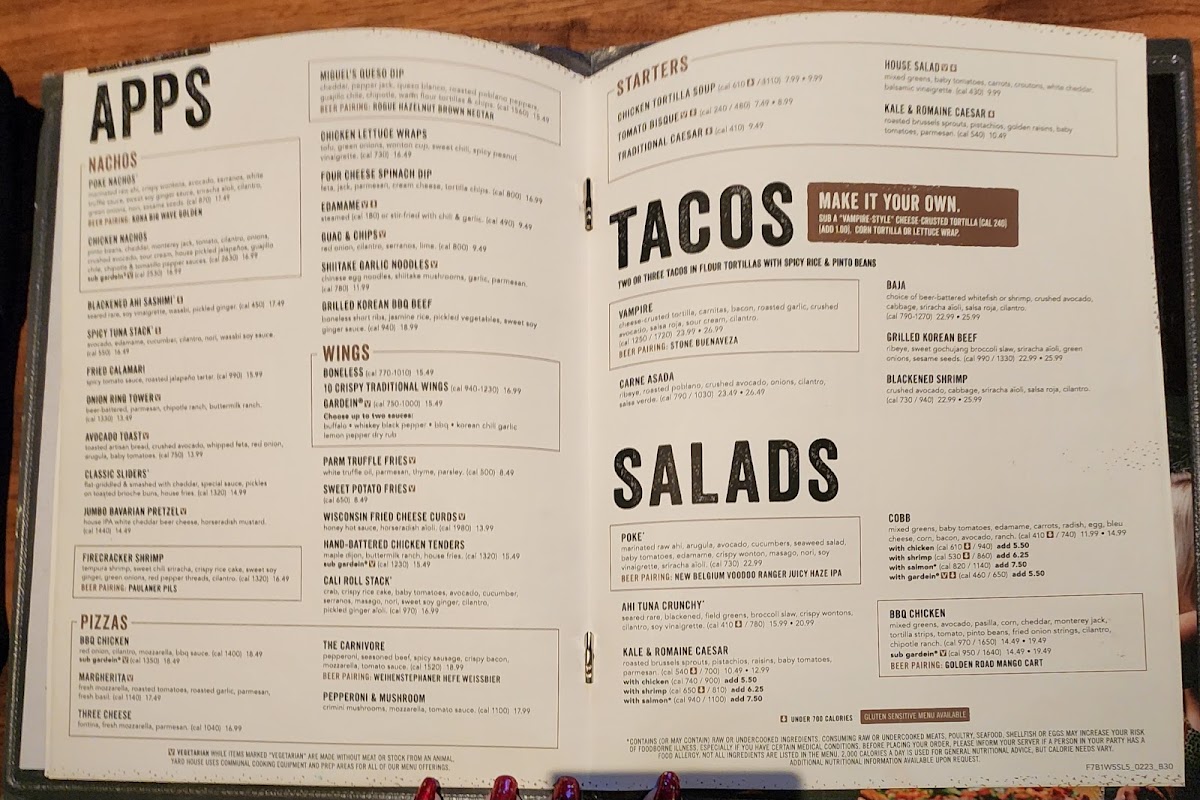 Menu Yard House-2