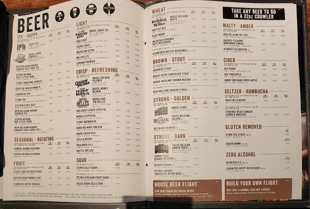 Menu Yard House-4