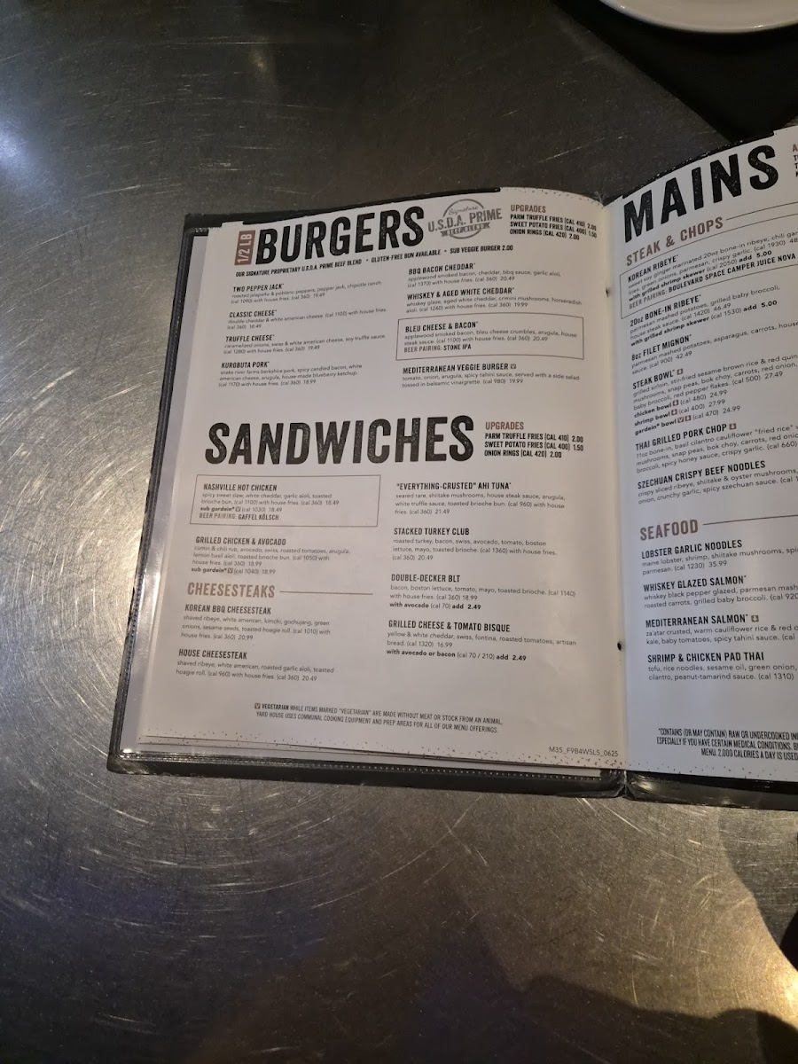 Menu Yard House-5