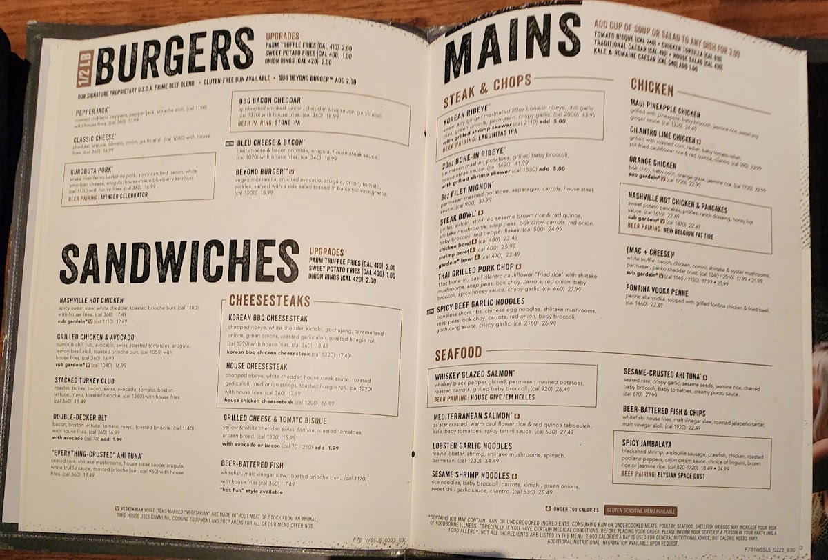 Menu Yard House-6