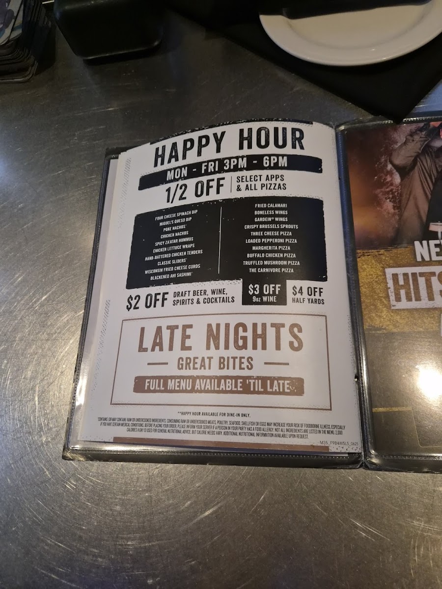 Menu Yard House-8